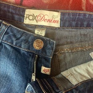 Fox Shorts - FOX Denim Shorts size 0 Fox Shorts - FOX Denim Shorts size 0
